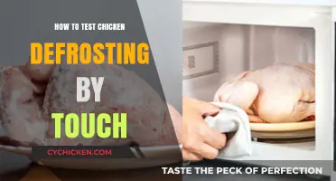 Mastering Chicken Defrosting: The Touch Test Technique Explained