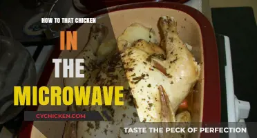 Quick & Easy Microwave Chicken: Perfectly Cooked in Minutes