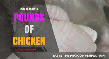 Quick Guide: Safely Thawing 10 Pounds of Chicken for Perfect Meals