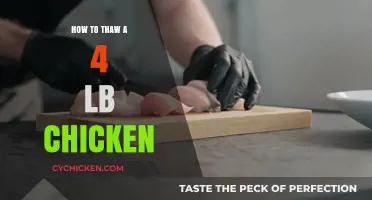 Quick Guide: Safely Thawing a 4-Pound Chicken for Perfect Cooking