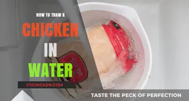 Quickly Thaw Chicken in Water: Safe and Easy Method