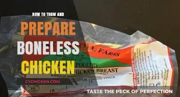 Quick Guide: Thawing and Preparing Boneless Chicken for Perfect Meals