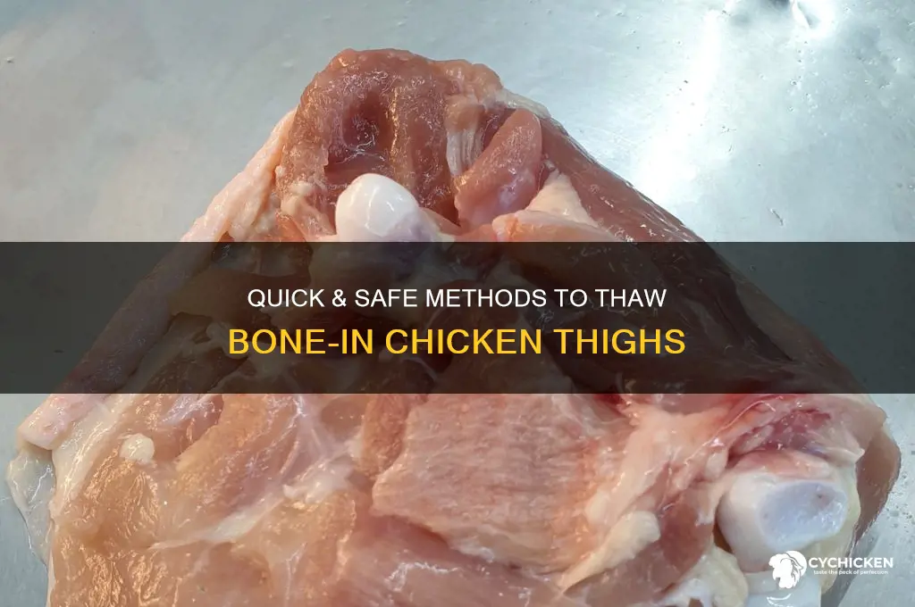 how to thaw bone in chicken thigh