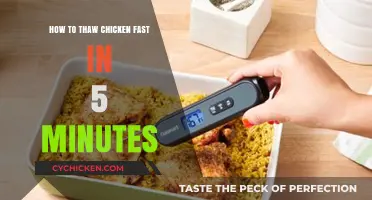 Quick Thawing Tips: Safely Defrost Chicken in Just 5 Minutes