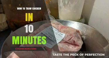 Quick Thawing Tips: Safely Defrost Chicken in Just 10 Minutes