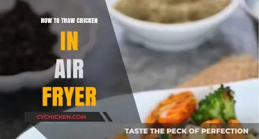 Quick Air Fryer Thawing: Safely Defrost Chicken in Minutes