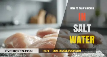 Quickly Thaw Chicken in Salt Water: A Safe and Effective Method