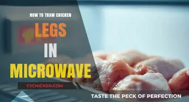 Quickly Thaw Chicken Legs in Microwave: Safe & Easy Steps
