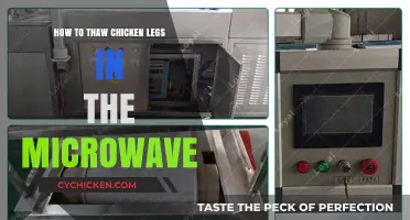 Quickly Thaw Chicken Legs in the Microwave: A Safe Guide