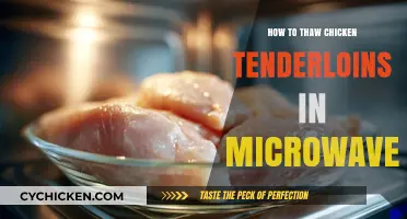 Quickly Thaw Chicken Tenderloins in Microwave: Safe and Easy Steps