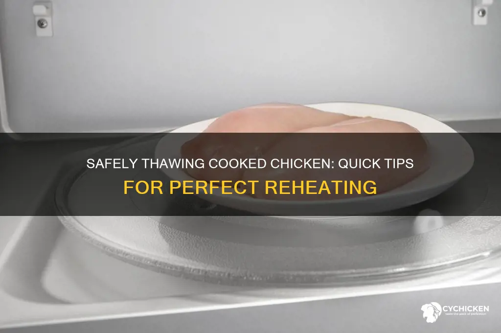 how to thaw chicken that is not raw
