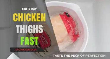 Quick Thawing Tips: Safely Defrost Chicken Thighs in Minutes