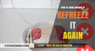 Safe Thawing and Refreezing Chicken: A Step-by-Step Guide