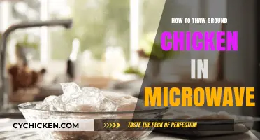 Quickly Thaw Ground Chicken in Microwave: Safe & Easy Steps