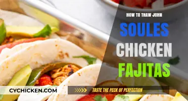 Quick & Easy Guide: Thawing John Soules Chicken Fajitas Perfectly