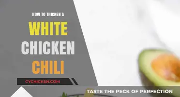 Thicken Your White Chicken Chili: Simple Tips for Creamy Perfection