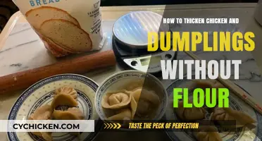 Thicken Chicken and Dumplings Without Flour: Easy, Gluten-Free Tips