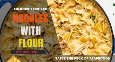 Easy Flour Method to Thicken Chicken and Noodles Perfectly
