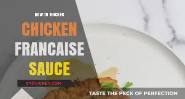 Mastering Chicken Francaise: Simple Tips to Thicken Your Sauce Perfectly