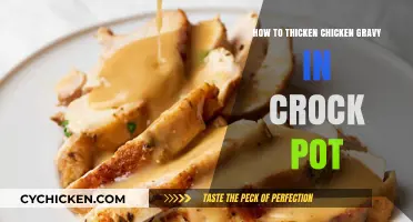 Mastering the Art of Thickening Chicken Gravy in Your Crock Pot