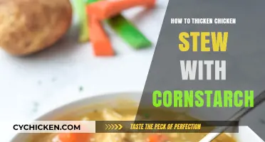 Thicken Chicken Stew Perfectly: Easy Cornstarch Technique Revealed