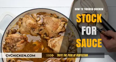Thicken Chicken Stock for Sauce: Simple Techniques for Rich, Velvety Results
