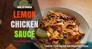 Easy Tips to Thicken Lemon Chicken Sauce Perfectly Every Time