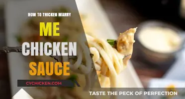 Perfect Marry Me Chicken Sauce: Simple Tips to Thicken It Easily