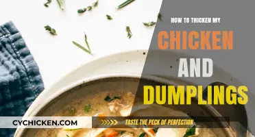 Mastering Rich, Hearty Chicken and Dumplings: Simple Thickening Techniques Revealed