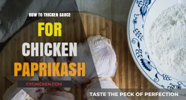 Thicken Chicken Paprikash Sauce: Simple Tips for Perfect Consistency
