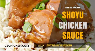 Mastering Shoyu Chicken: Simple Tips to Thicken Your Sauce Perfectly