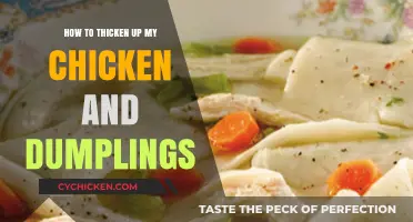 Mastering Rich, Hearty Chicken and Dumplings: Simple Thickening Techniques