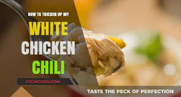 Thicken Your White Chicken Chili: Simple Tips for Creamy Perfection