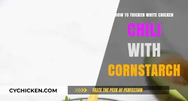 Thicken Your White Chicken Chili Perfectly with Cornstarch: Easy Tips