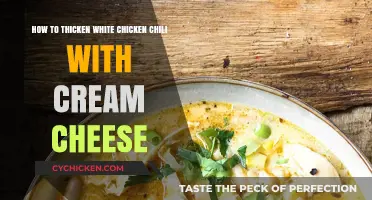 Thick and Creamy White Chicken Chili: The Secret Ingredient