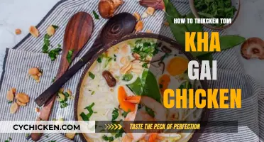 Thicken Tom Kha Gai: Simple Tips for Creamy Chicken Soup Perfection