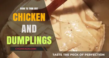 Mastering Chicken and Dumplings: Tips for Perfectly Thin Dumplings