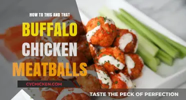 Spicy Buffalo Chicken Meatballs: Easy Recipe for Tangy, Juicy Bites