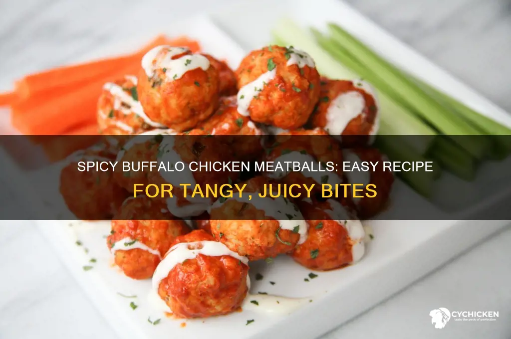 how to this and that buffalo chicken meatballs