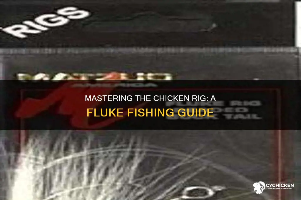 how to tie a chicken rig for fluke