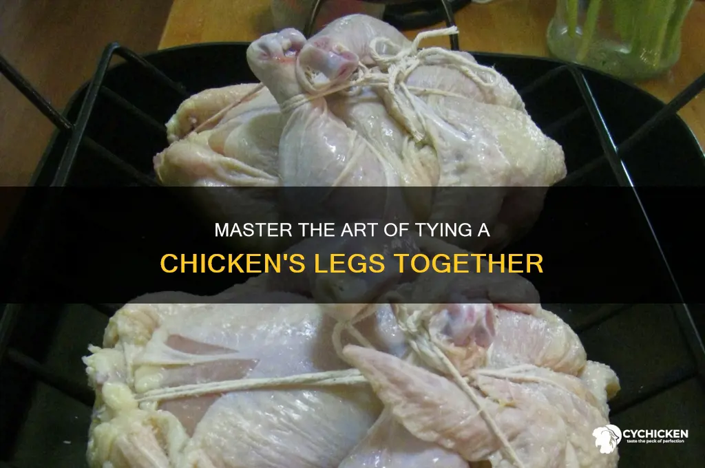 how to tie a chicken