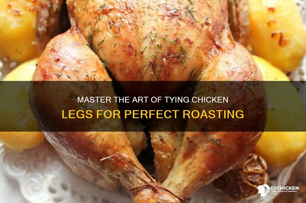 how to tie chicken legs for roasting