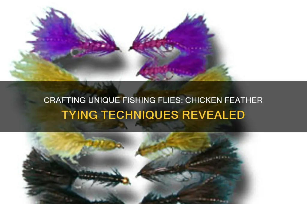 how to tie fishing flies with chicken feathers