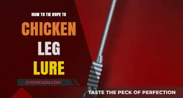 Mastering the Art of Tying Rope to Chicken Leg Lures for Fishing