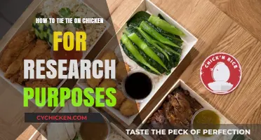 The Art of Tying a Tie on a Chicken for Research