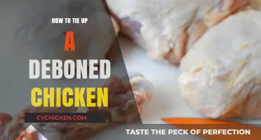 Master the Art of Tying a Deboned Chicken for Perfect Roasts