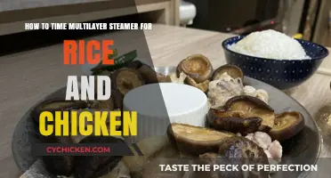 Steaming Rice and Chicken: Mastering the Multi-Layer Steamer