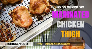 Perfectly Cooked Whole Foods Marinated Chicken Thighs: Easy Recipe Guide