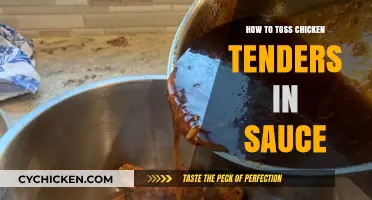 Mastering the Art of Tossing Chicken Tenders in Sauce Perfectly