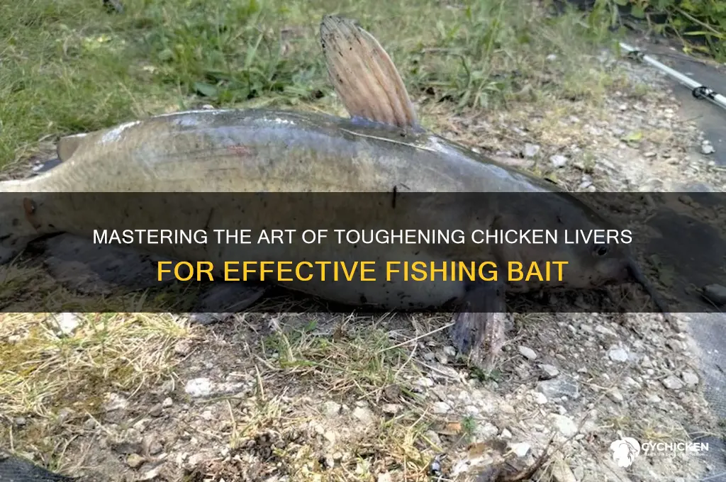 how to toughen up chicken livers for fishing
